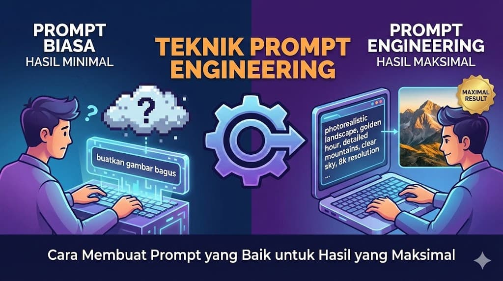 Teknik Prompt Engineering: Cara Membuat Prompt yang Baik untuk Hasil yang Maksimal